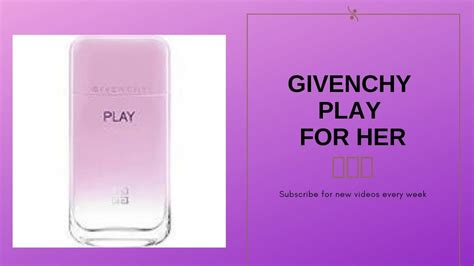 givenchy for her review|givenchy play women.